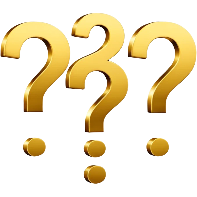 a lot question marks emoji