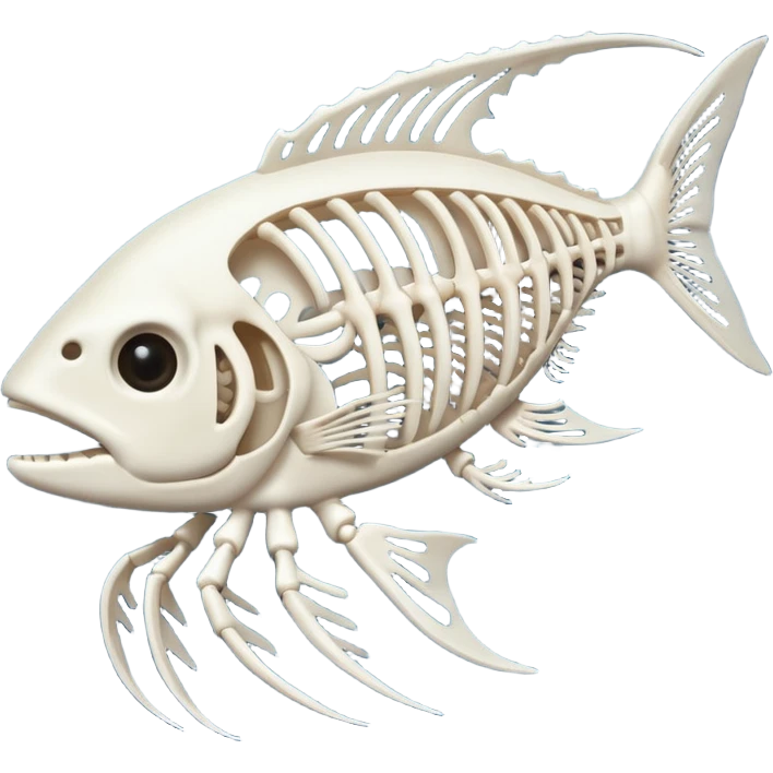 Fish t bones emoji