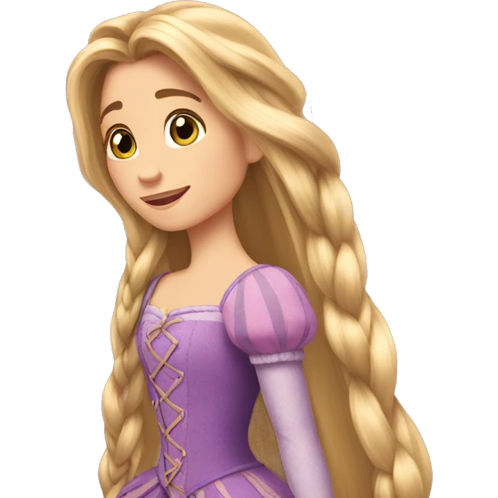 rapunzel emoji