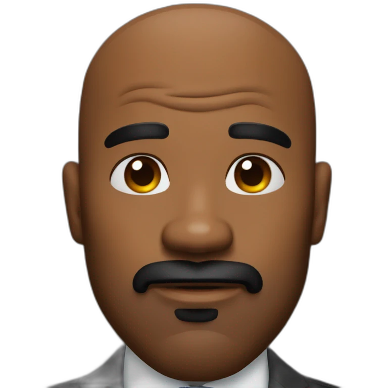 steve harvey stare emoji