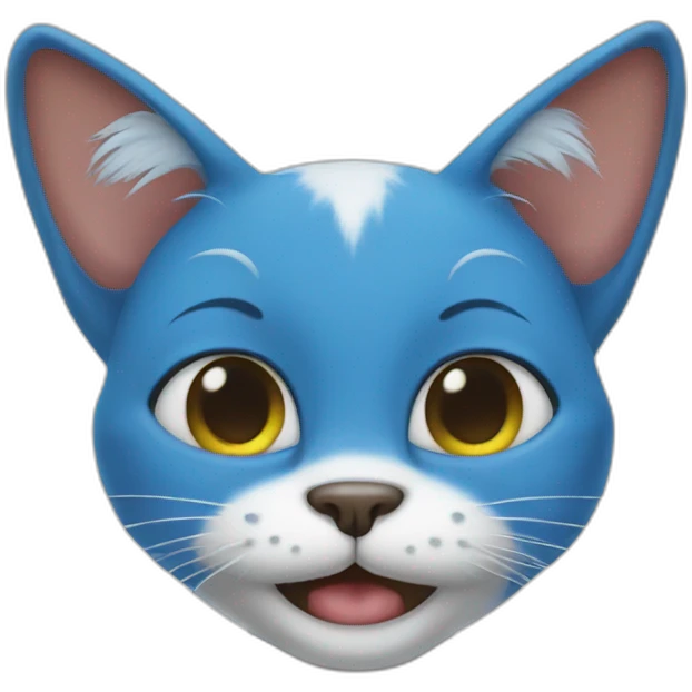 Smurf cat emoji