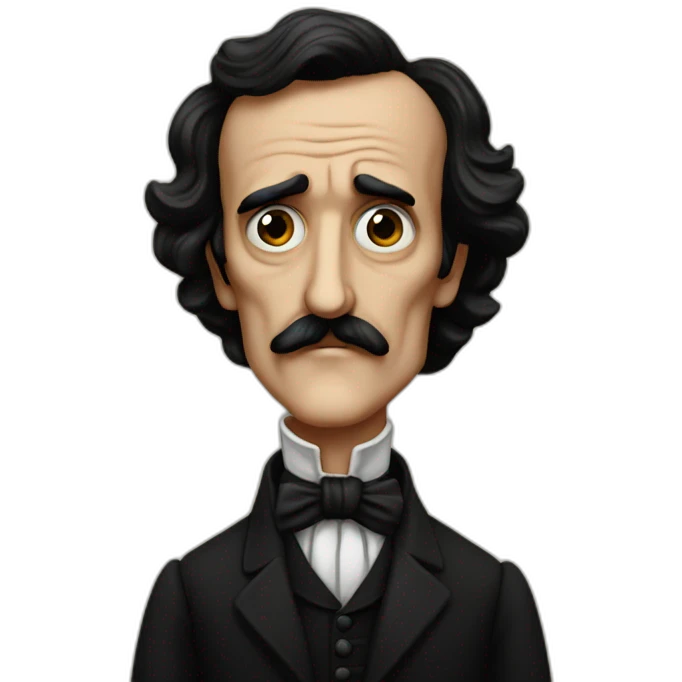 Edgar Allen Poe emoji