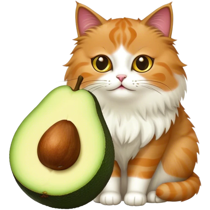Katze avocado emoji
