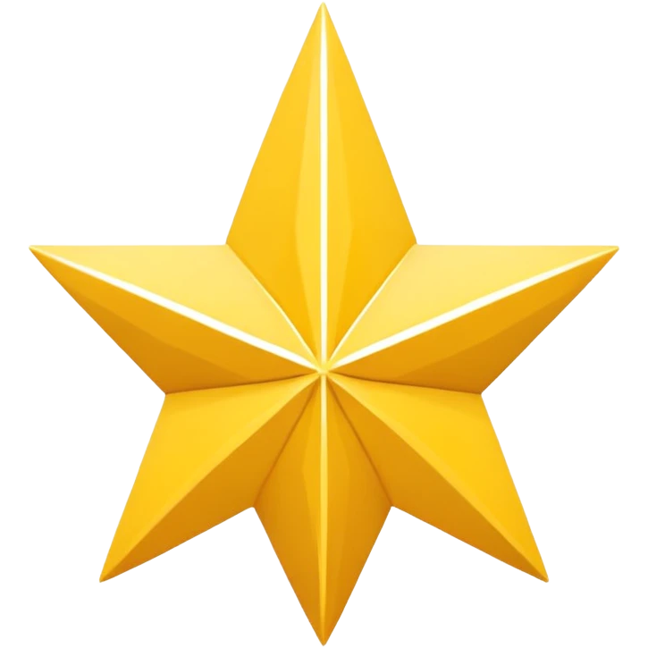 can you give me different designs of a star for primary emoji