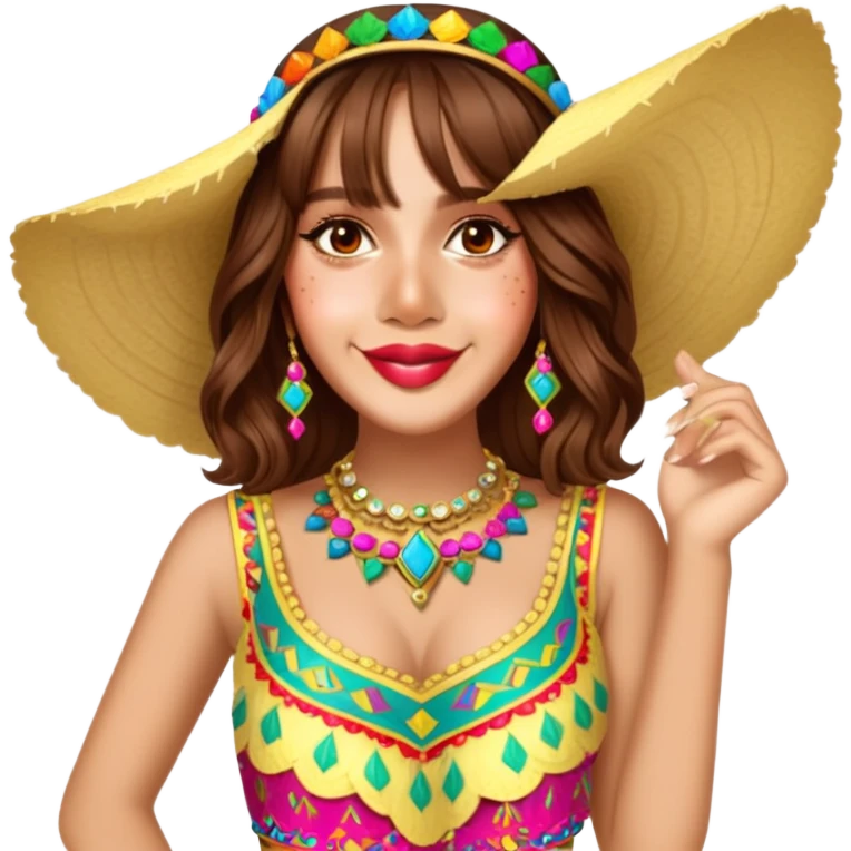 Fiesta Reveler emoji