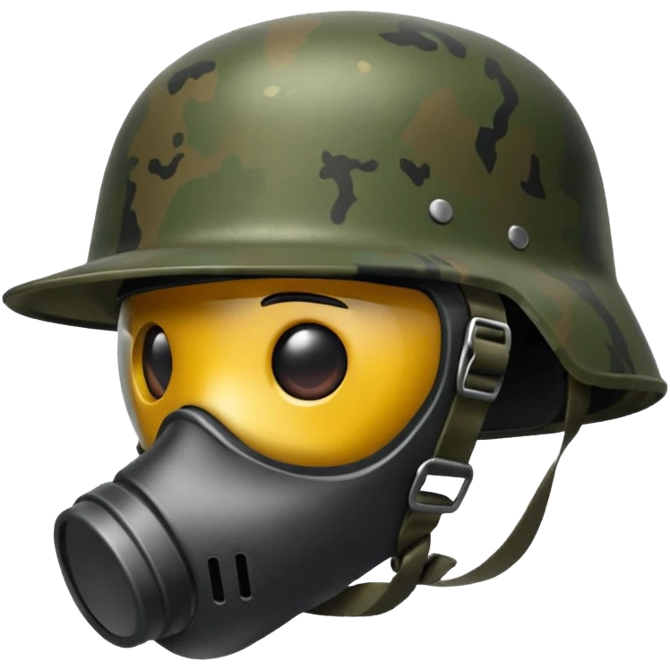Üstünde (PUBG)yazan bir kask yap. emoji