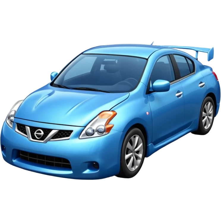 Nissan blue emoji