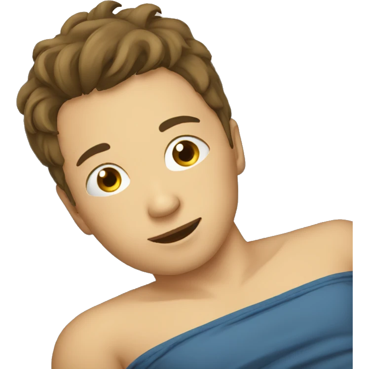boy lying down  emoji
