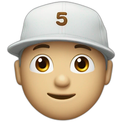 5-panel cap emoji
