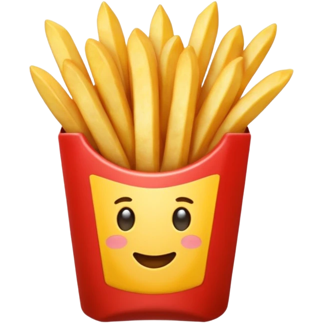 french fries emoji