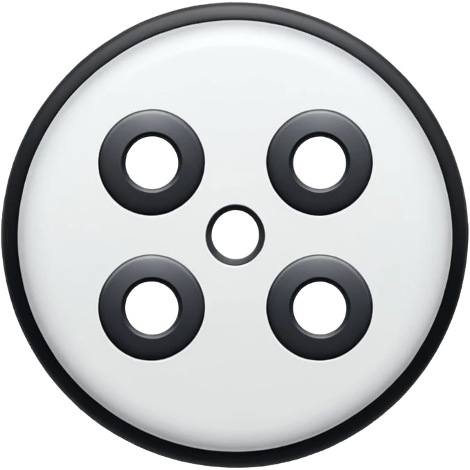 tailor's button 4 hole emoji