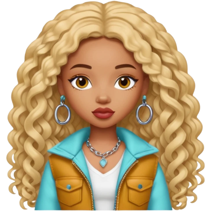 sza, pretty bratz baddie emoji