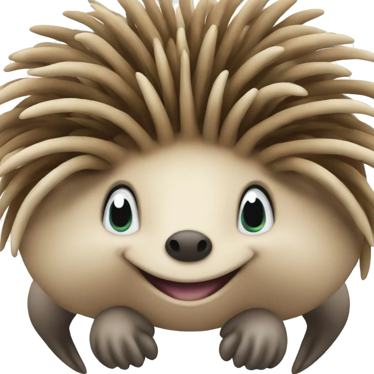 echidna smiling emoji