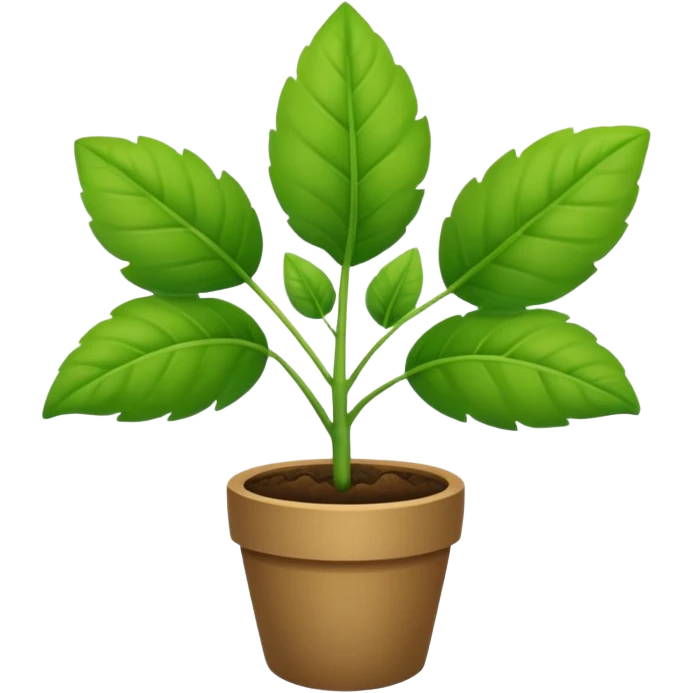 plant in the garden emoji