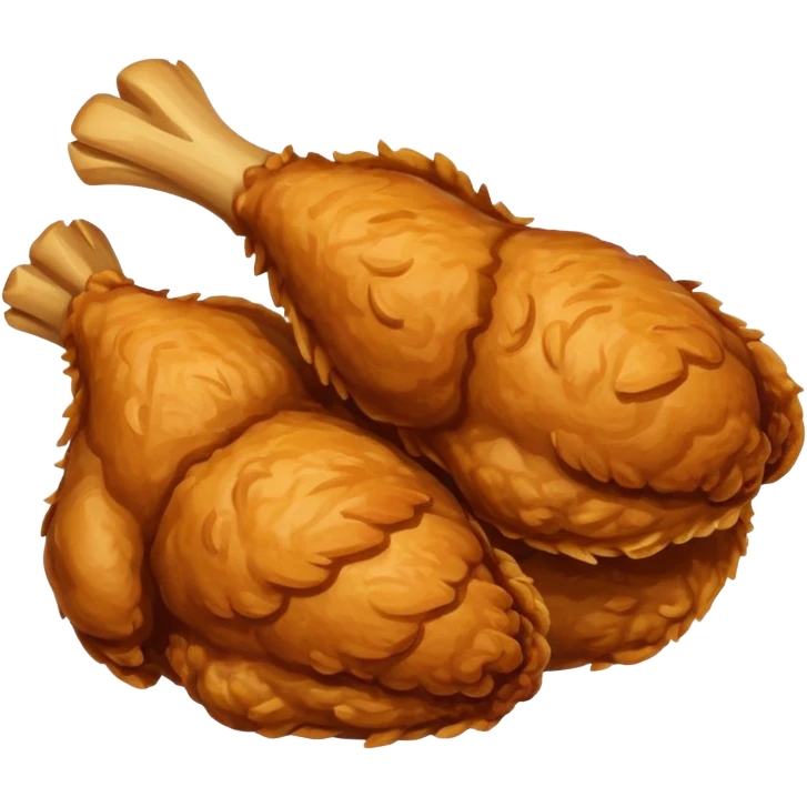 fried chicken  emoji