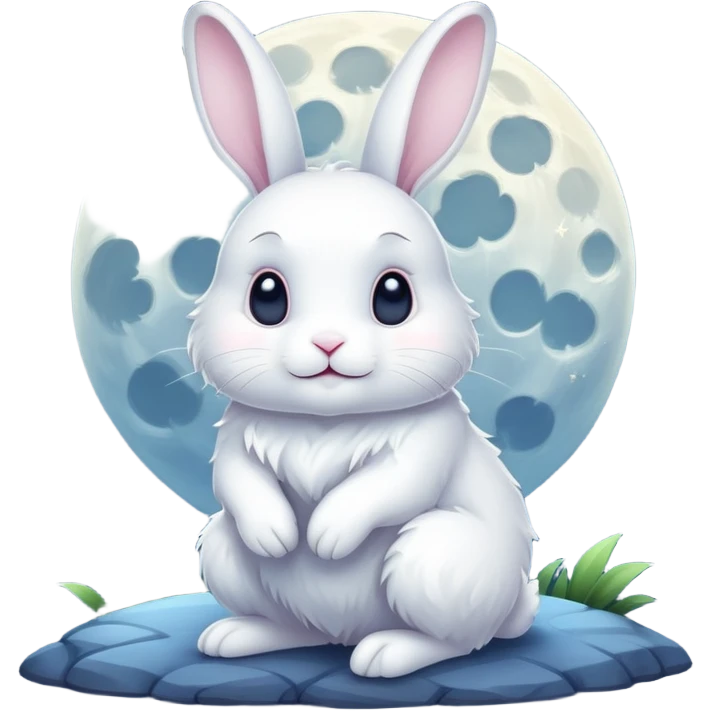 🐇🌙 emoji