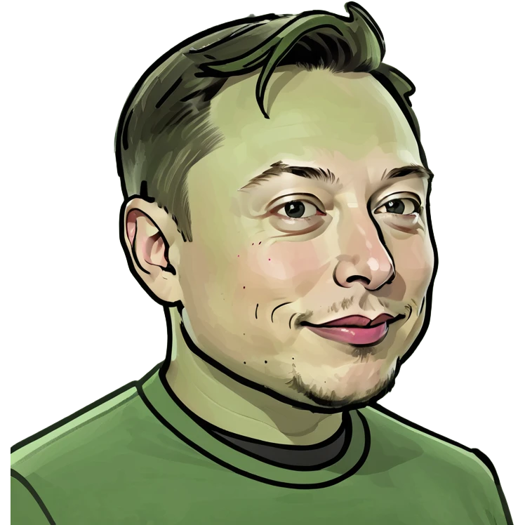 Elon Musk emoji