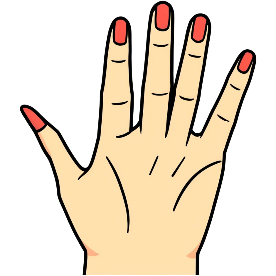 Fingers in vagina emoji