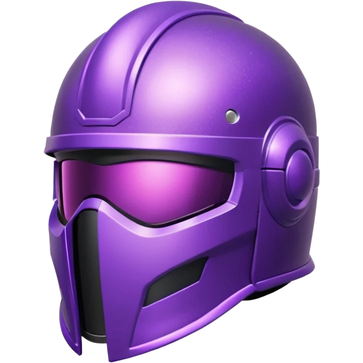 glitter purple Astral Helmet emoji