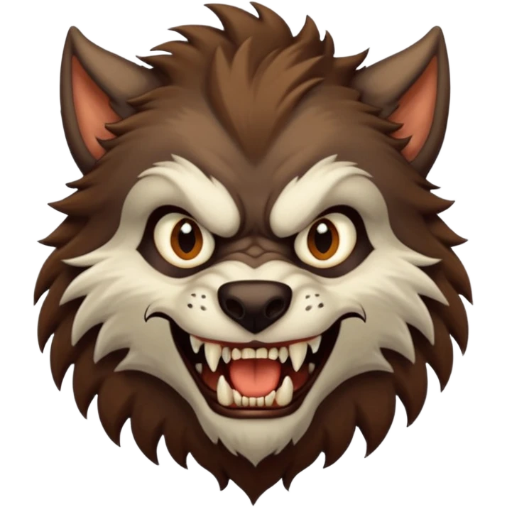 human werewolf emoji