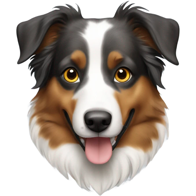 Australian shepherd dog emoji