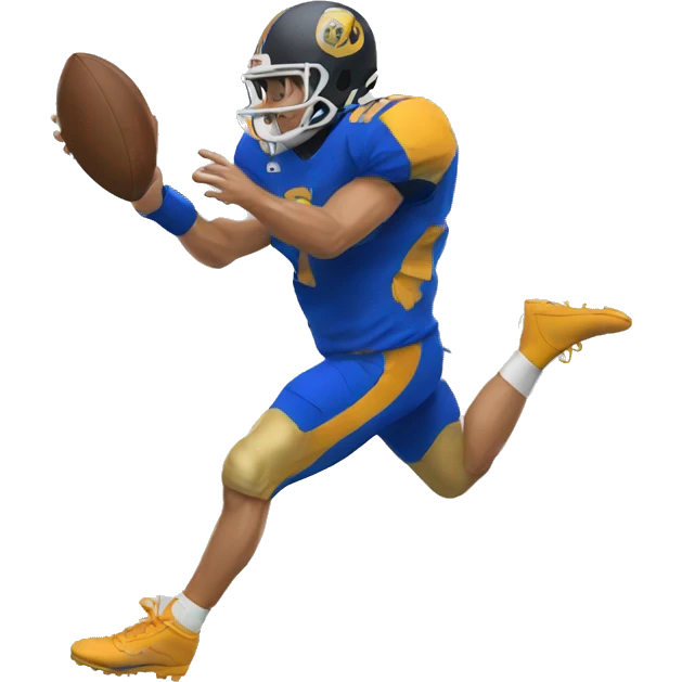 Kicking  emoji