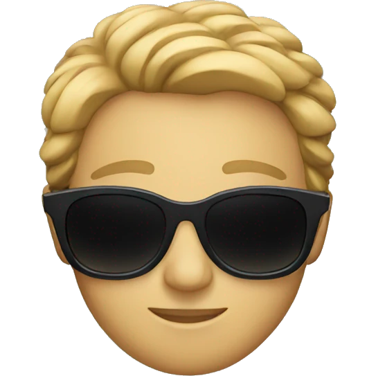 black sunglasses emoji