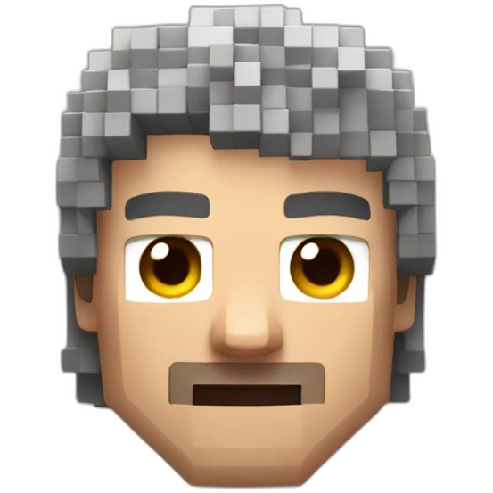 steve in minecraft emoji