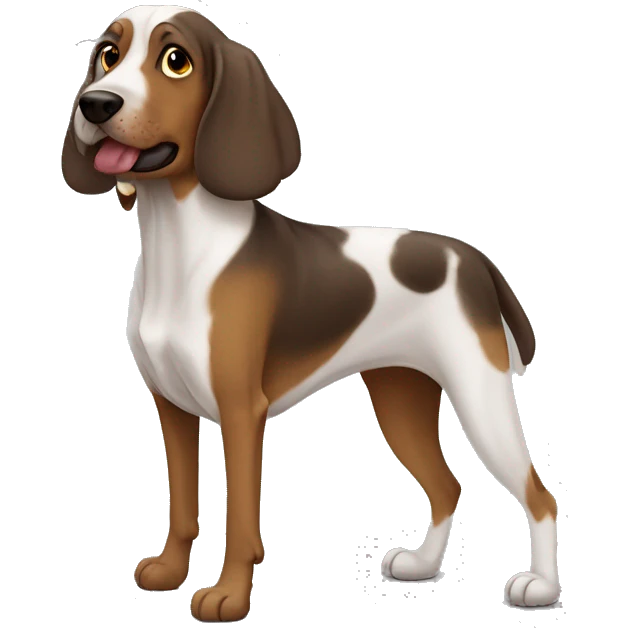 cane bassotto lungo emoji