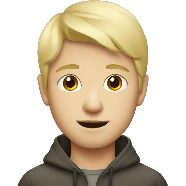 Blonde russian boy emoji
