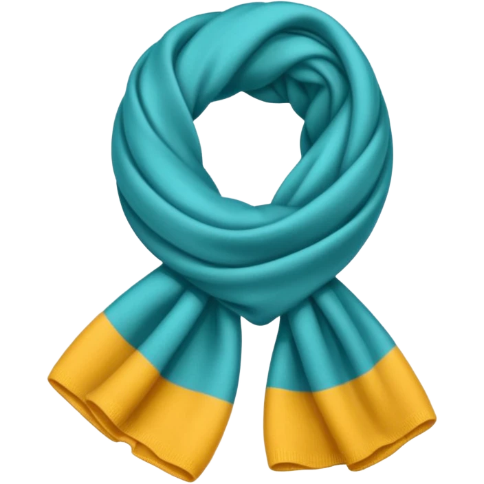 colored scarf emoji