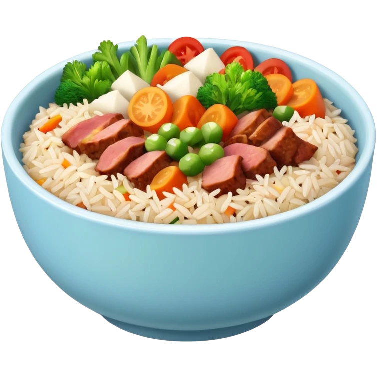 mixed rice emoji