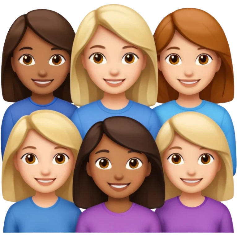 illustrators girls emoji
