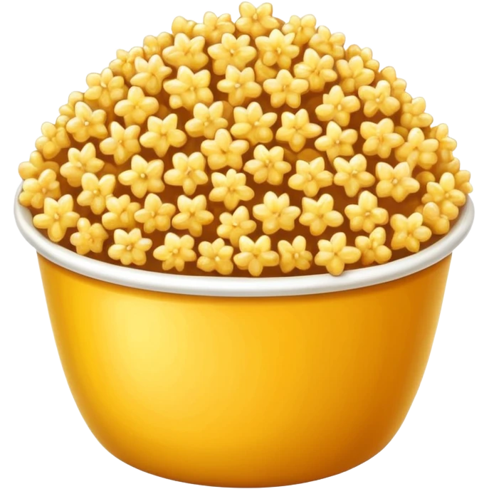 Golden Popcorn. emoji