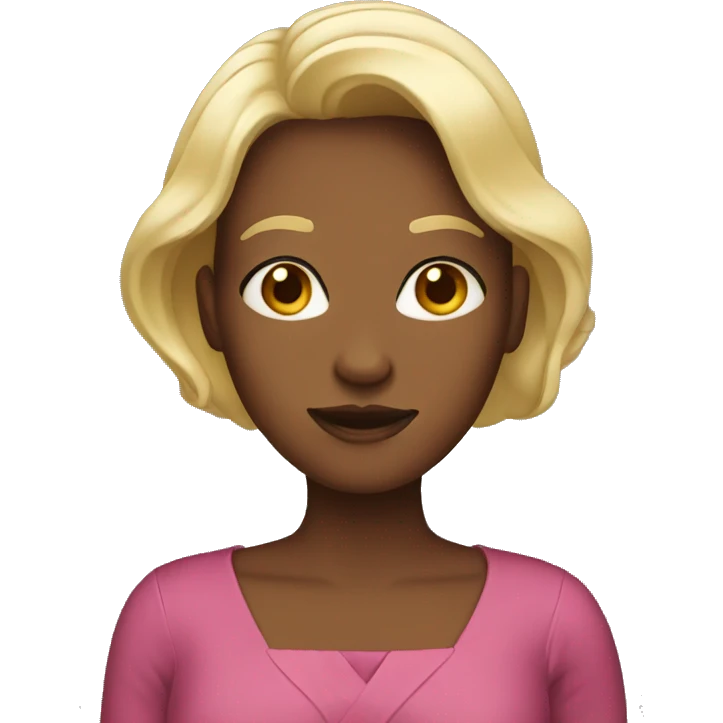 woman with dress emoji