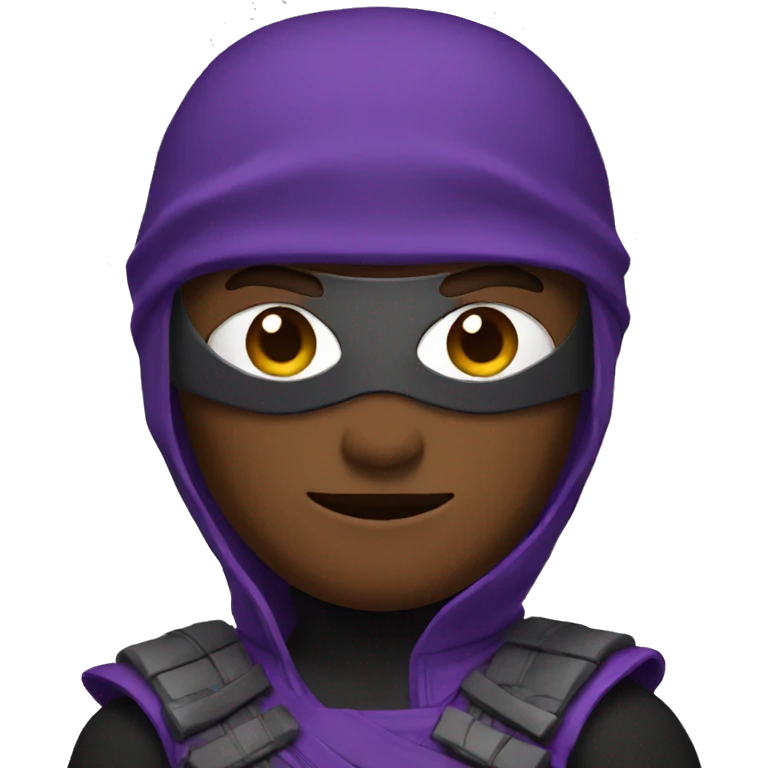 purple ninja emoji