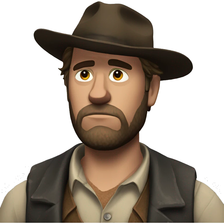 sad arthur morgan emoji