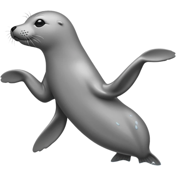 seal in back flip pose emoji