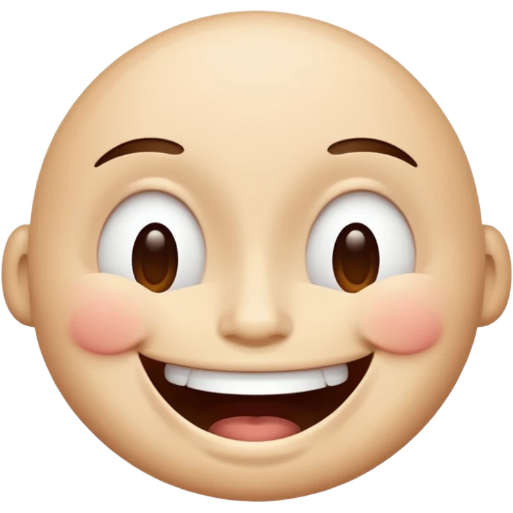 I want an overly excited face that says “I am so excited, I cannot contain. With eyes tightly squeezed closed together and a big grin emoji. With no  eyes  emoji