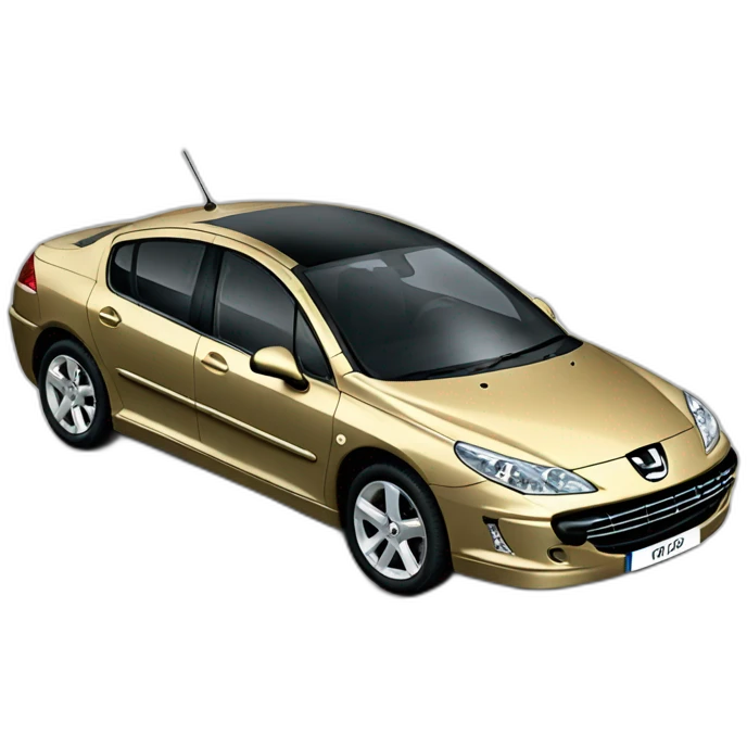 Peugeot 407 gold emoji