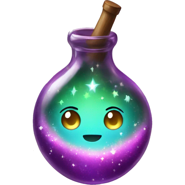 magical potion with sparkles emoji