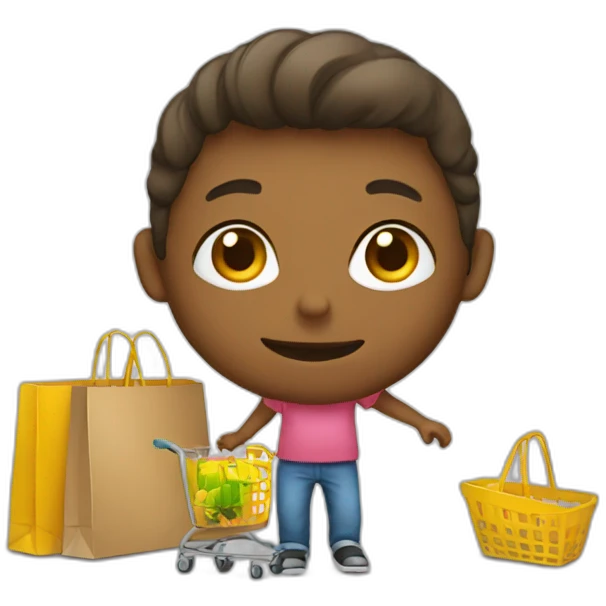 shopping emoji