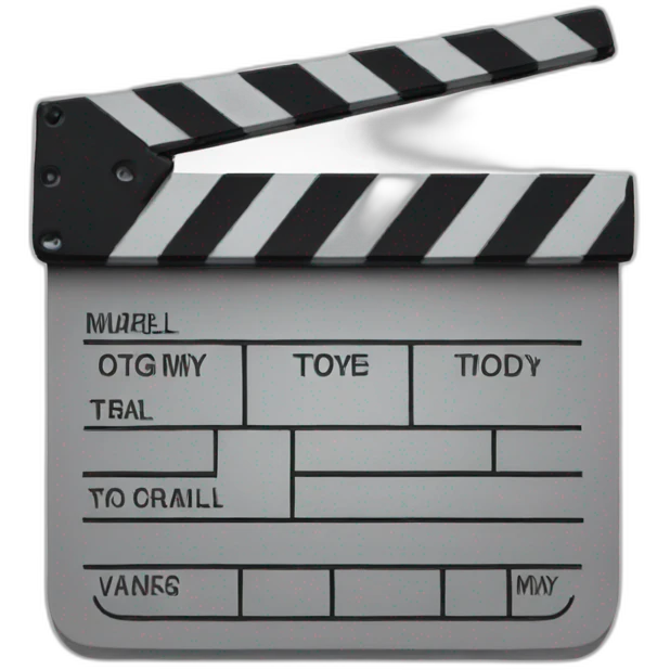Clapboard emoji