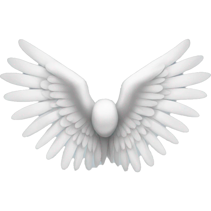 Angle wings  emoji