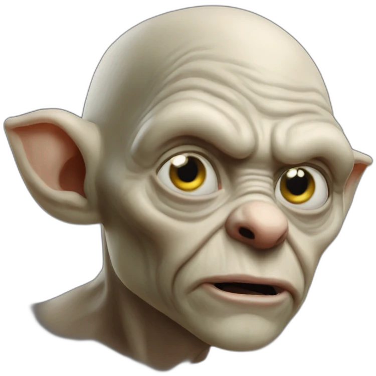 Think Golum emoji