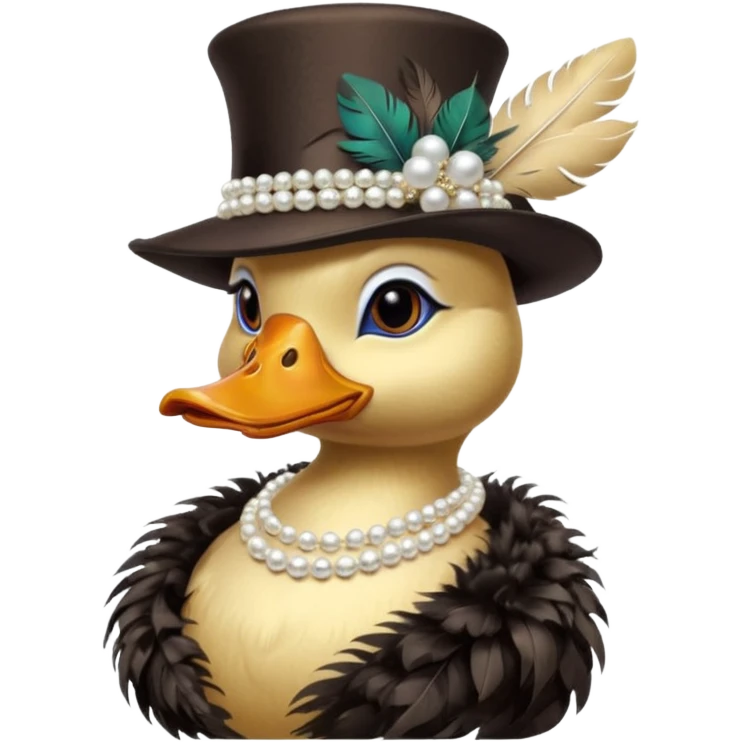 socialite duck emoji