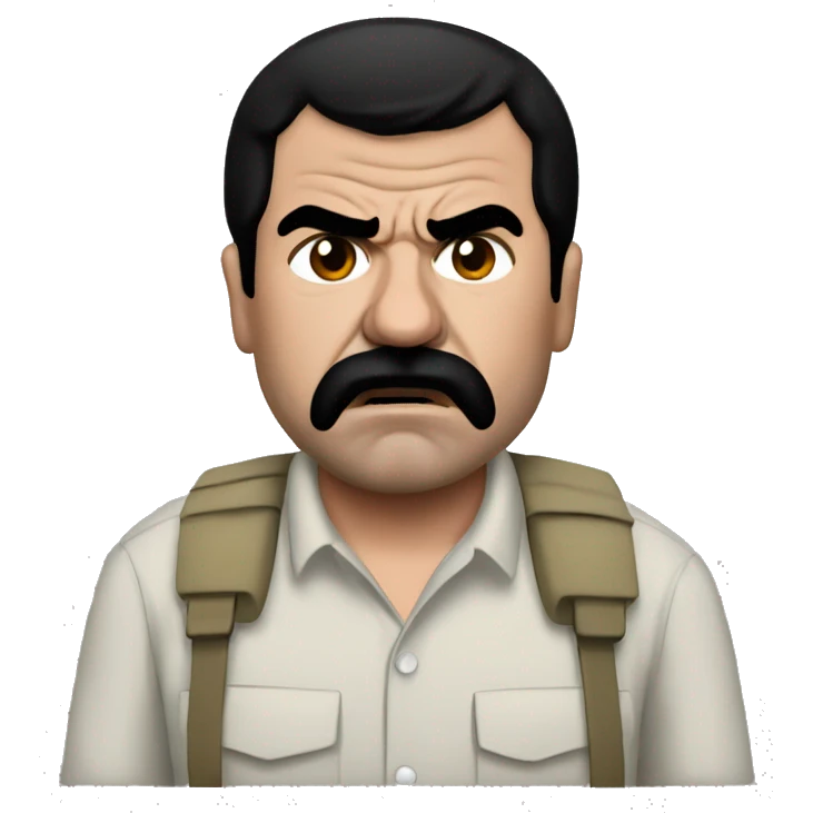 el chapo angry emoji