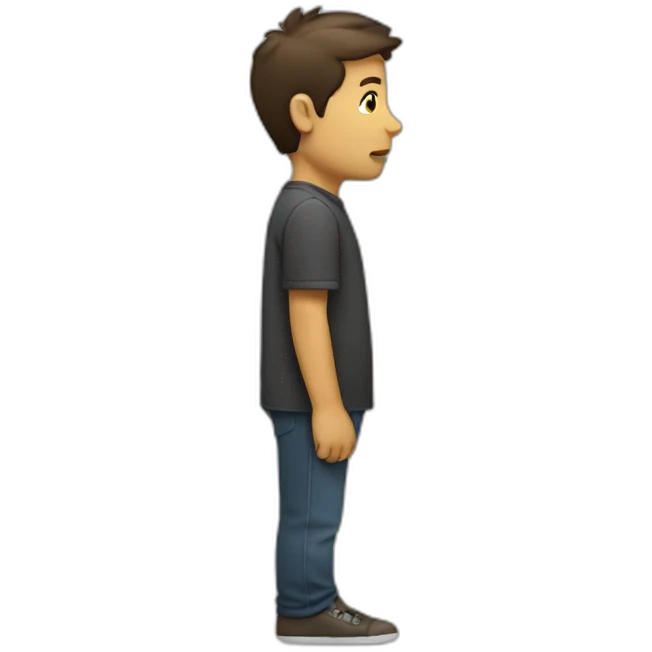 standing in queue emoji