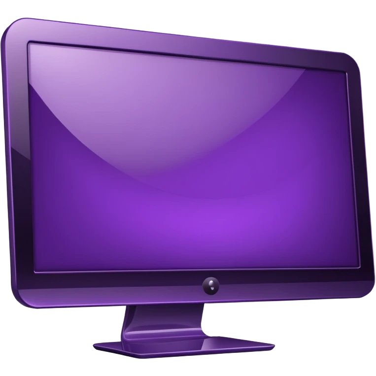 dark purple wide screen monitor emoji