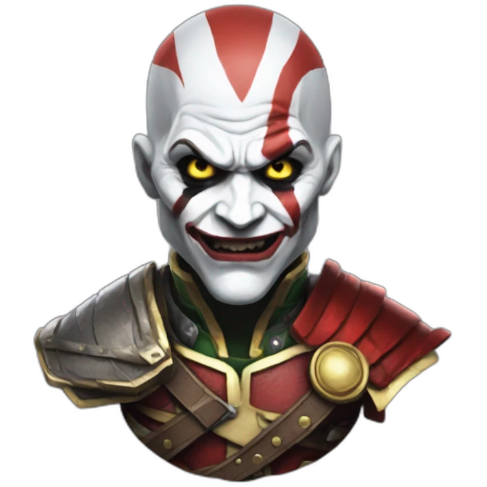 kratos mashup joker emoji